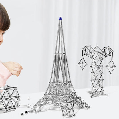 Colorful Children's Magnetic Construction Sticks