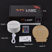 Cool Star Wars Darth Vader 3D Lamp