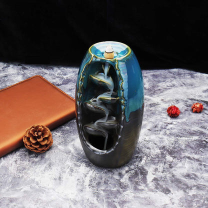 Serenity Waterfall Backflow Incense Burner