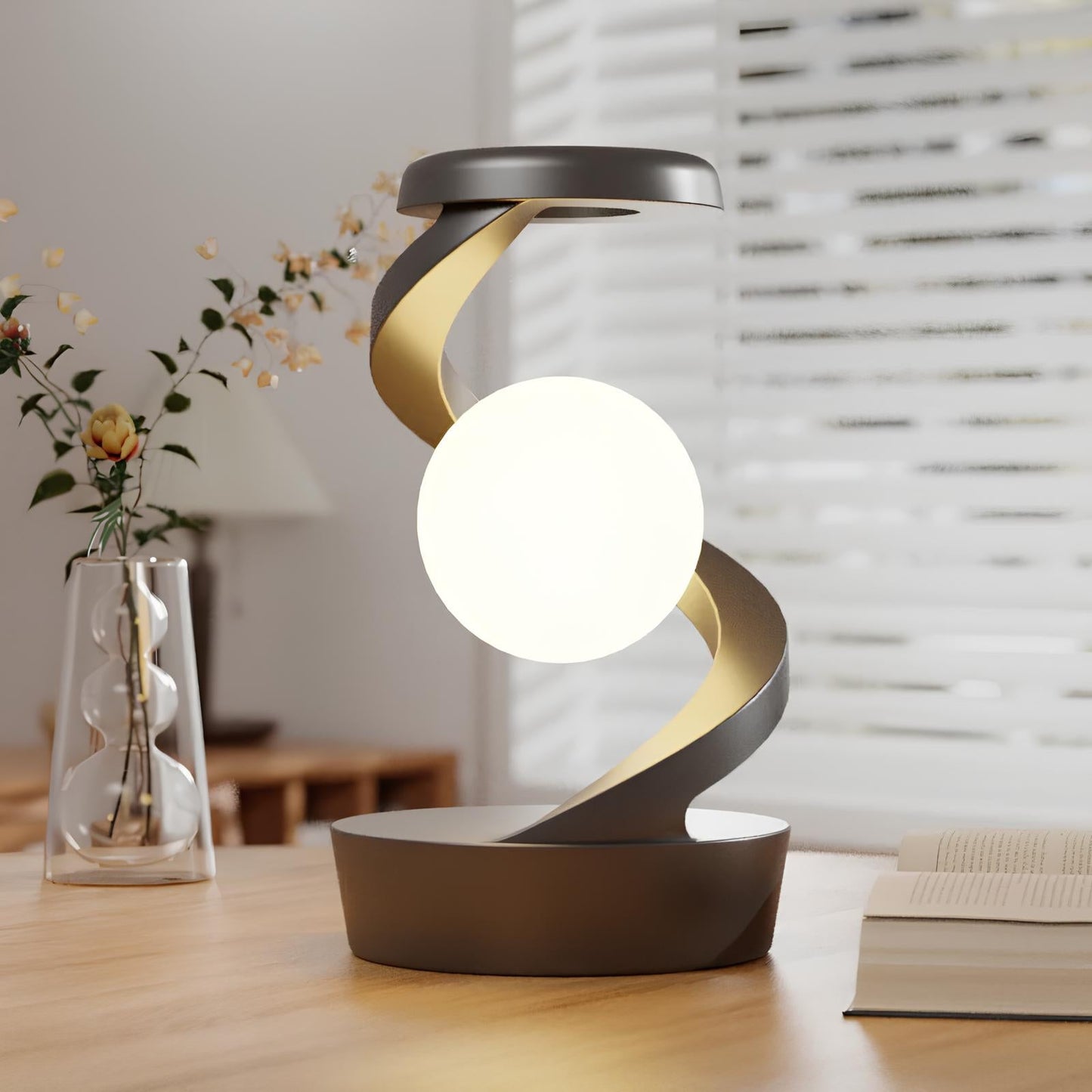Vibrant LED Ball Table Lamp - Luxicro