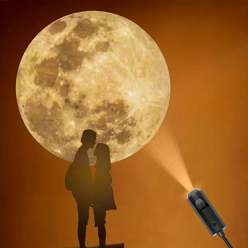 Big Globe Moon Table Lamp