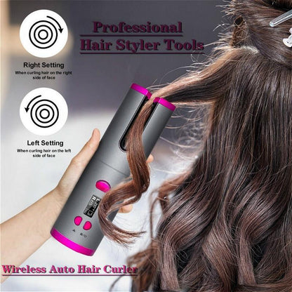 Simple Wireless 360 Degree Flat Iron - Luxicro