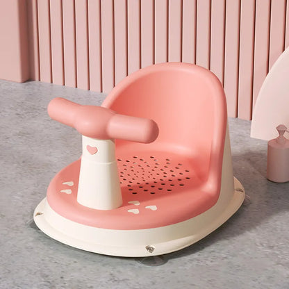 Secure Baby Bath Seat with Easy Grip Handle