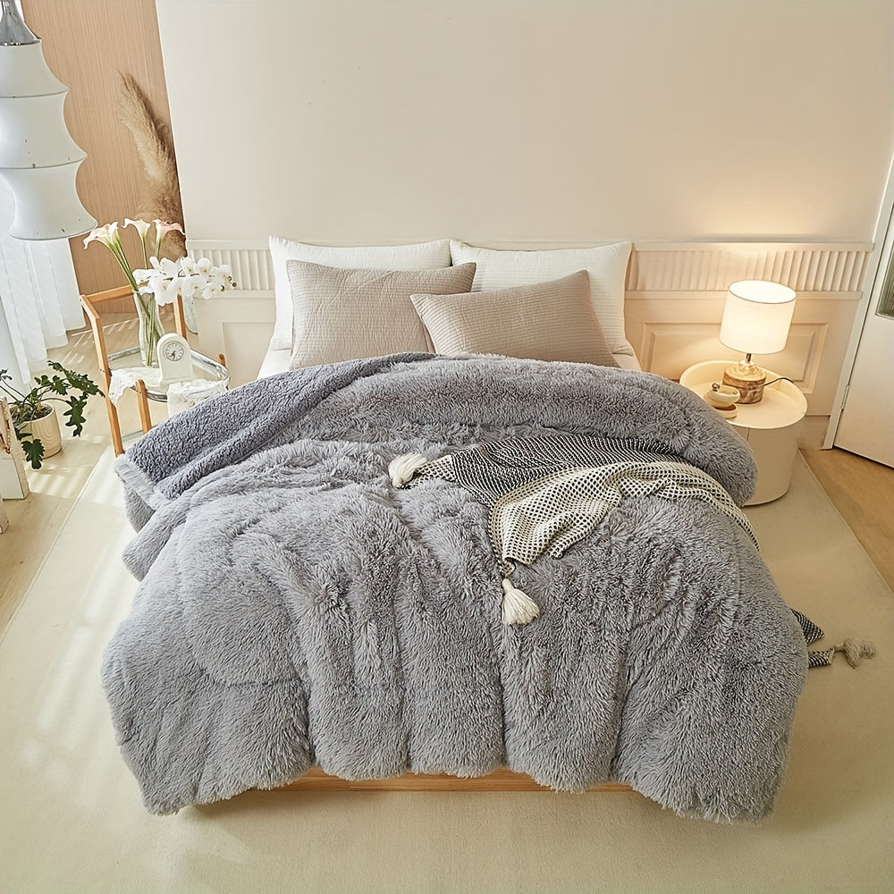 Cozy Faux Fur Warm Throw Blanket