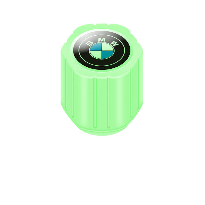 Bright Green LED Tire Valve Stem Caps 20-Pack