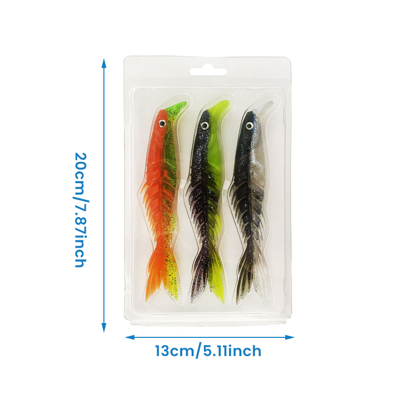 Vibrant Bendy Jointed Fish Toy