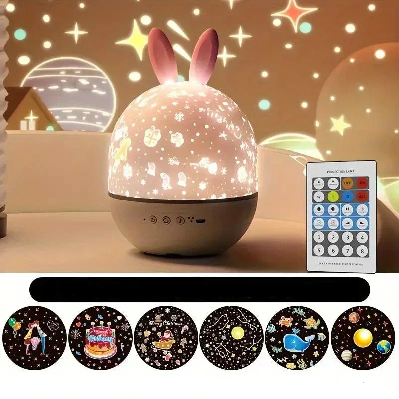 Cosy Starry Night Light Projector