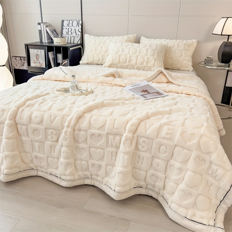 Cozy Soft Plush Throw Blanket for Home