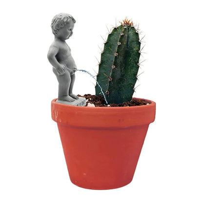 Funny Plant Urine Statue