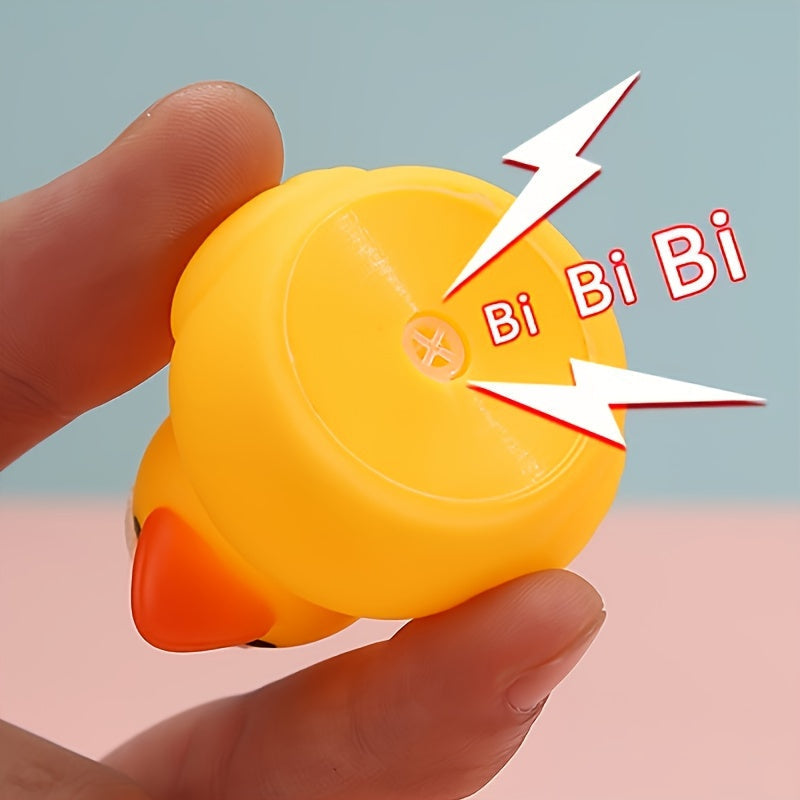 Bright Yellow Quacky Bath Time Toys