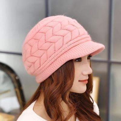 Cozy Winter Rabbit Knit Beanies