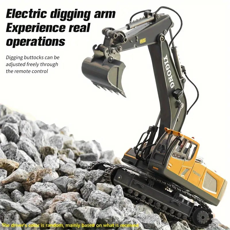Heavy Duty Remote Control Digger Toy