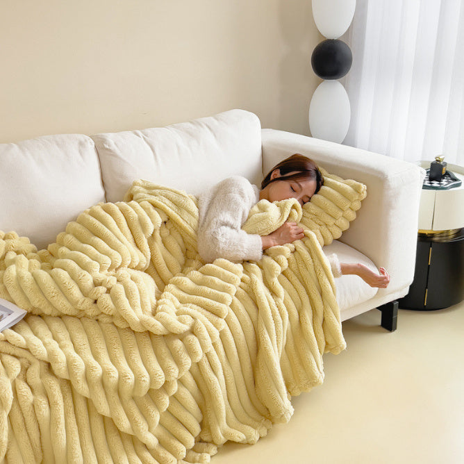 Cozy Warm Fleece Blanket for Winter Nights