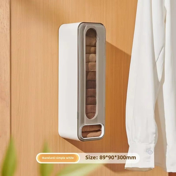 Compact Folding Sock Organizer