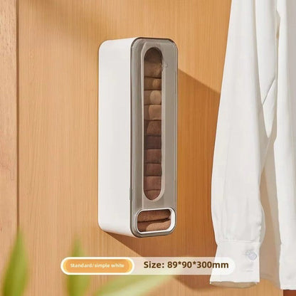 Compact Folding Sock Organizer