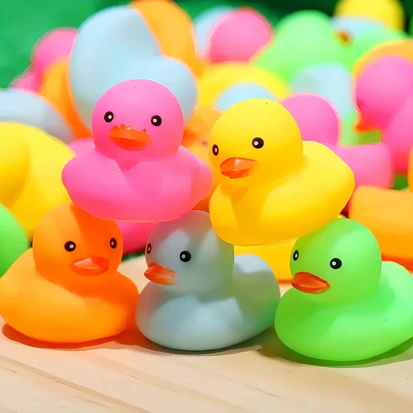 Fun Yellow Rubber Duck Bath Toys
