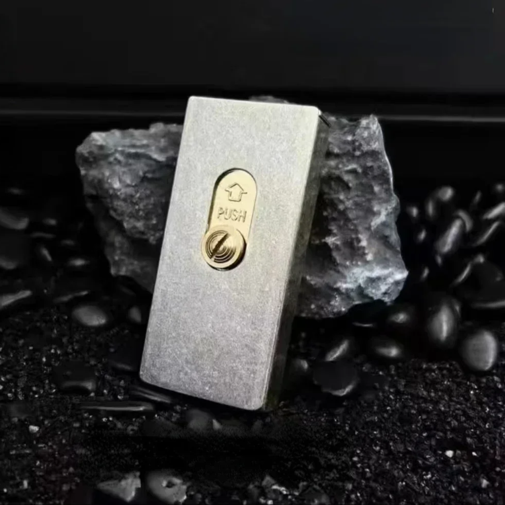 Compact Refillable Gas Pocket Lighter