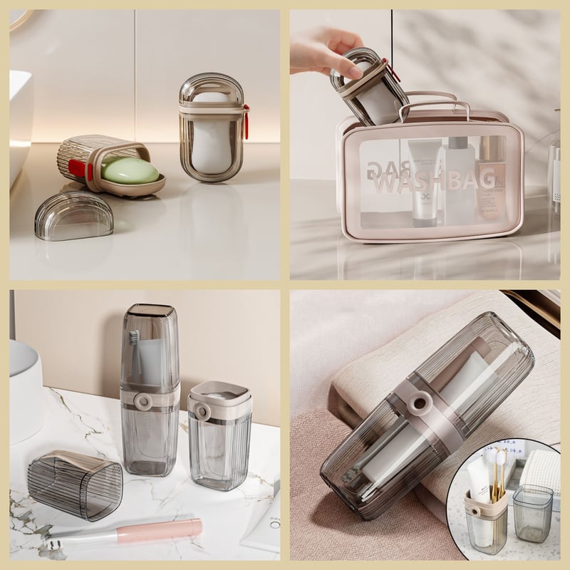 Compact Travel Soap Container