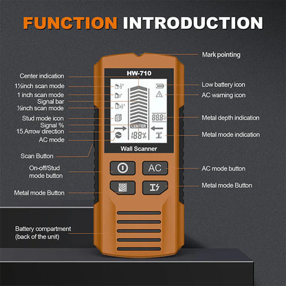 Accurate Pipe and Cable Detector Tool