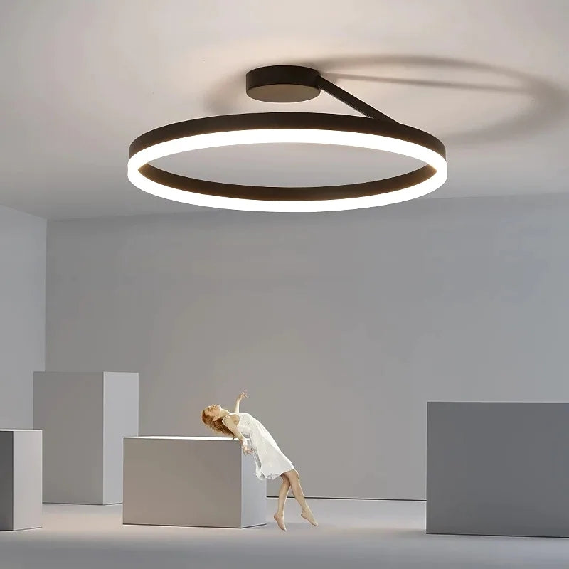 Luxury Golden Overhead LED Light
