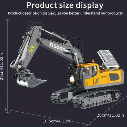Heavy Duty Remote Control Digger Toy