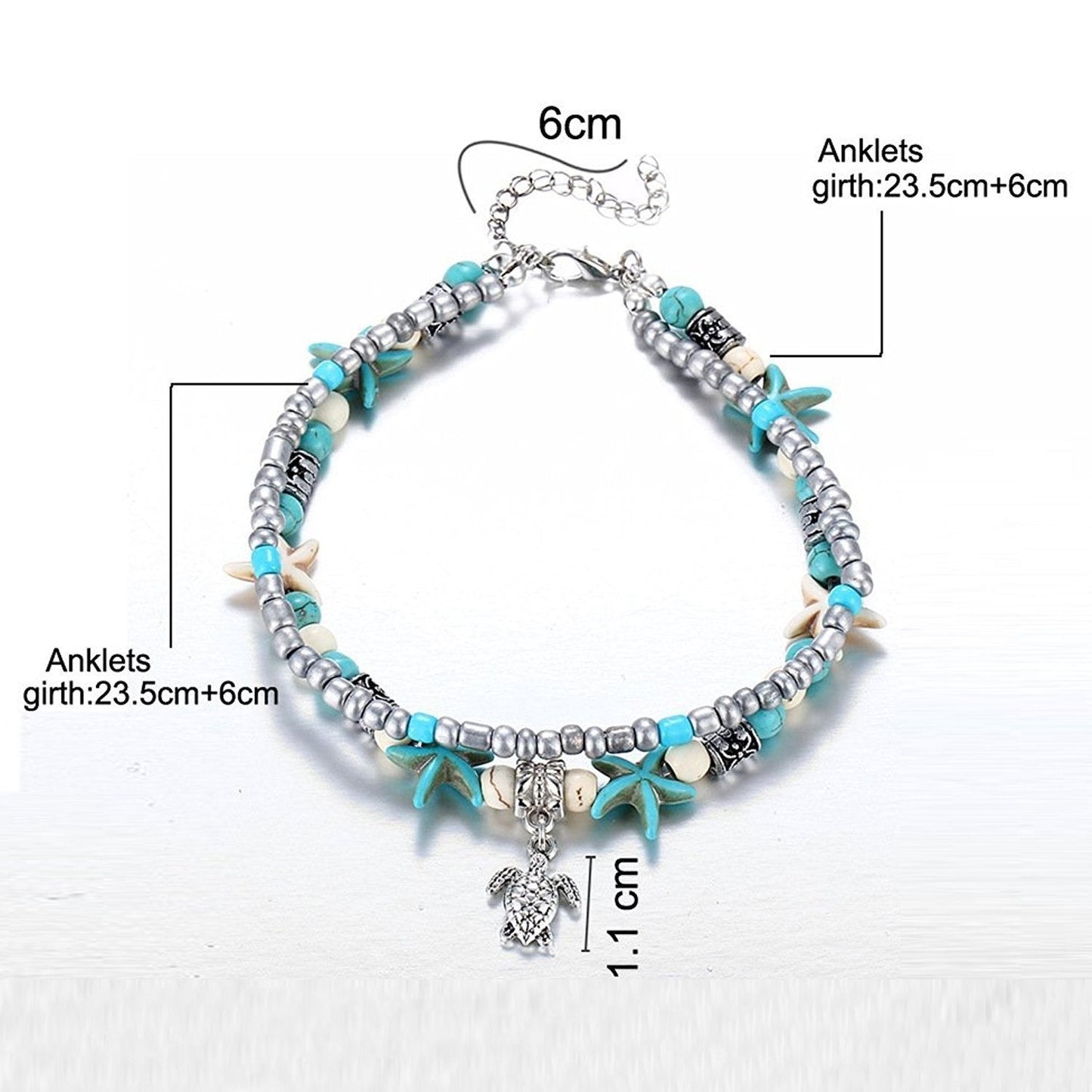 Boho Chic Coastal Anklet