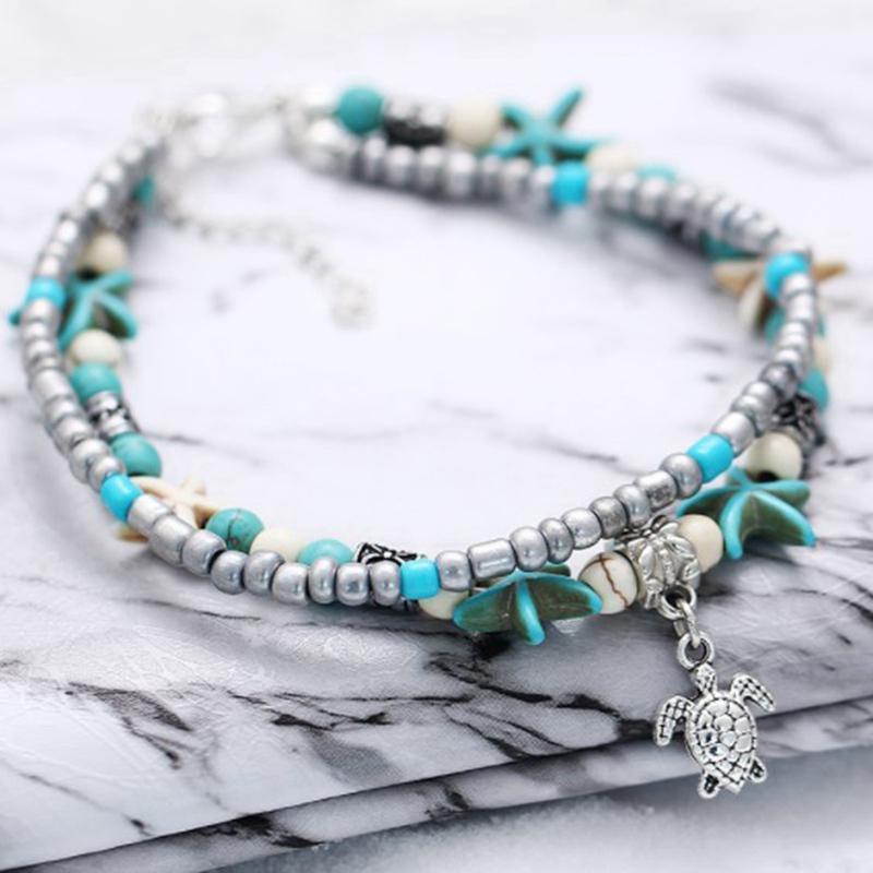 Boho Chic Coastal Anklet