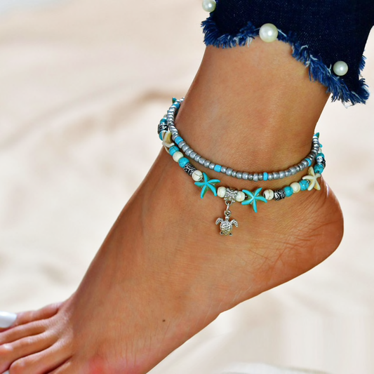 Boho Chic Coastal Anklet - Luxicro