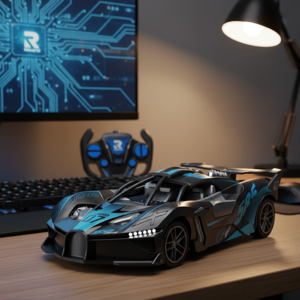 Fast 1/18 RC Drift Car for Kids with Easy Handling - Luxicro