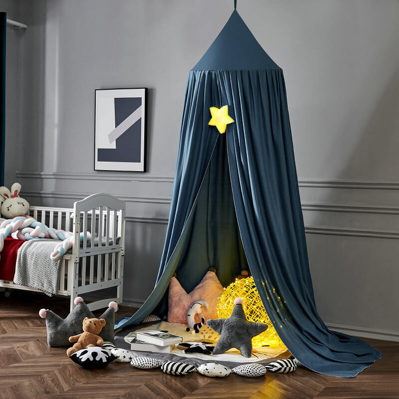 Dark Blockout Curtain for Childrens Bed