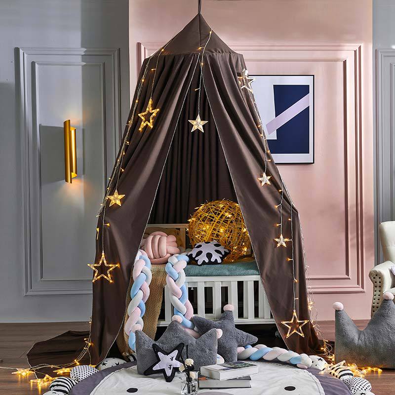 Dark Blockout Curtain for Childrens Bed