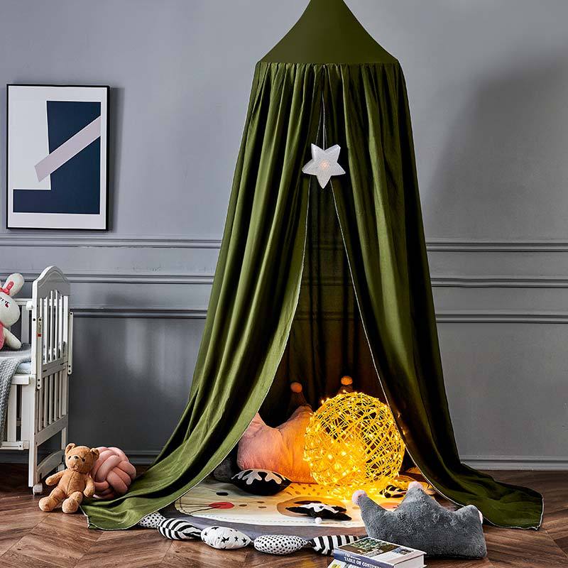 Dark Blockout Curtain for Childrens Bed