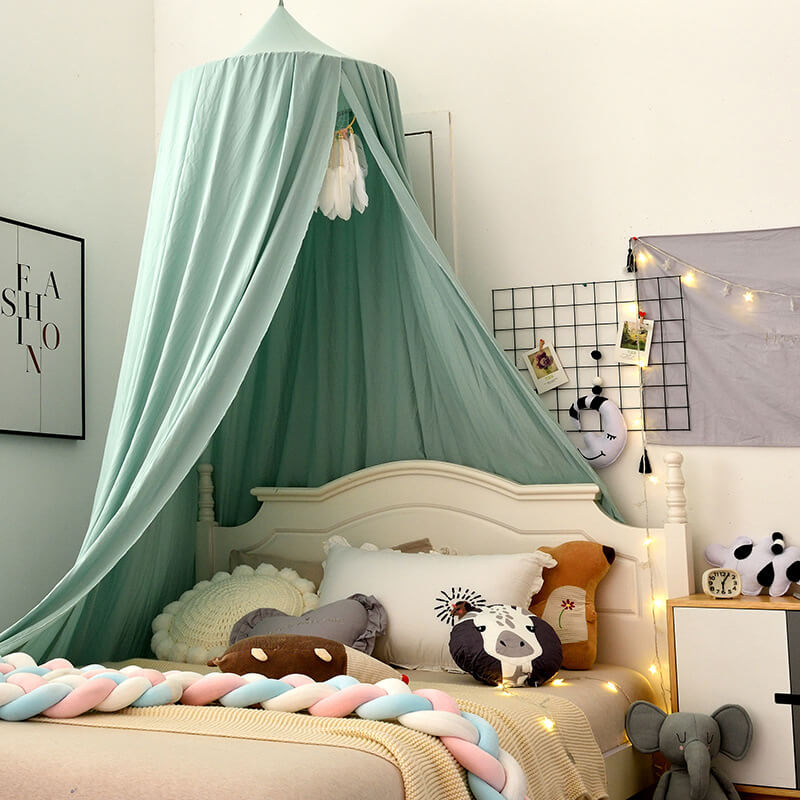 Dark Blockout Curtain for Childrens Bed - Luxicro