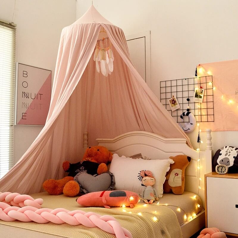 Dark Blockout Curtain for Childrens Bed