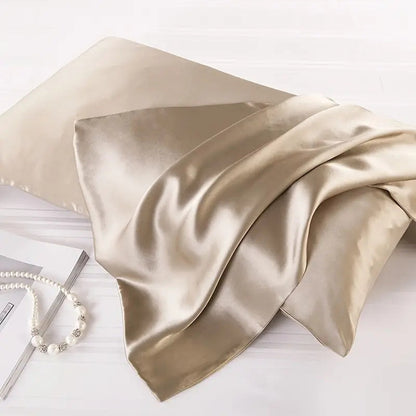 Soft Mulberry Silk Pillowcases - 2 Pack - Luxicro