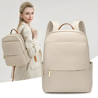 Waterproof Women's Laptop Backpack Daily Commute Bag - Luxicro