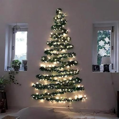 Foldable Wall Mount Christmas Tree