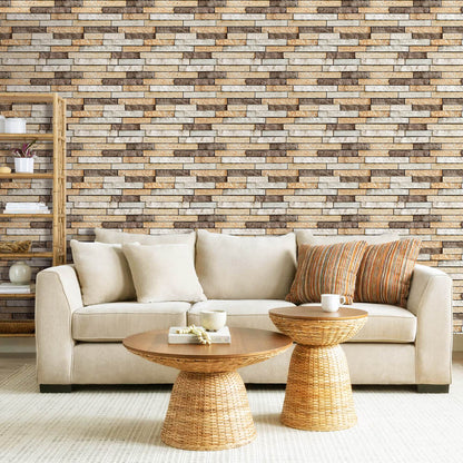 Colorful 3D Wall Art Decals Tiles