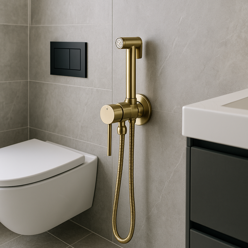 Clean Wall Mounted Bidet Spray Set