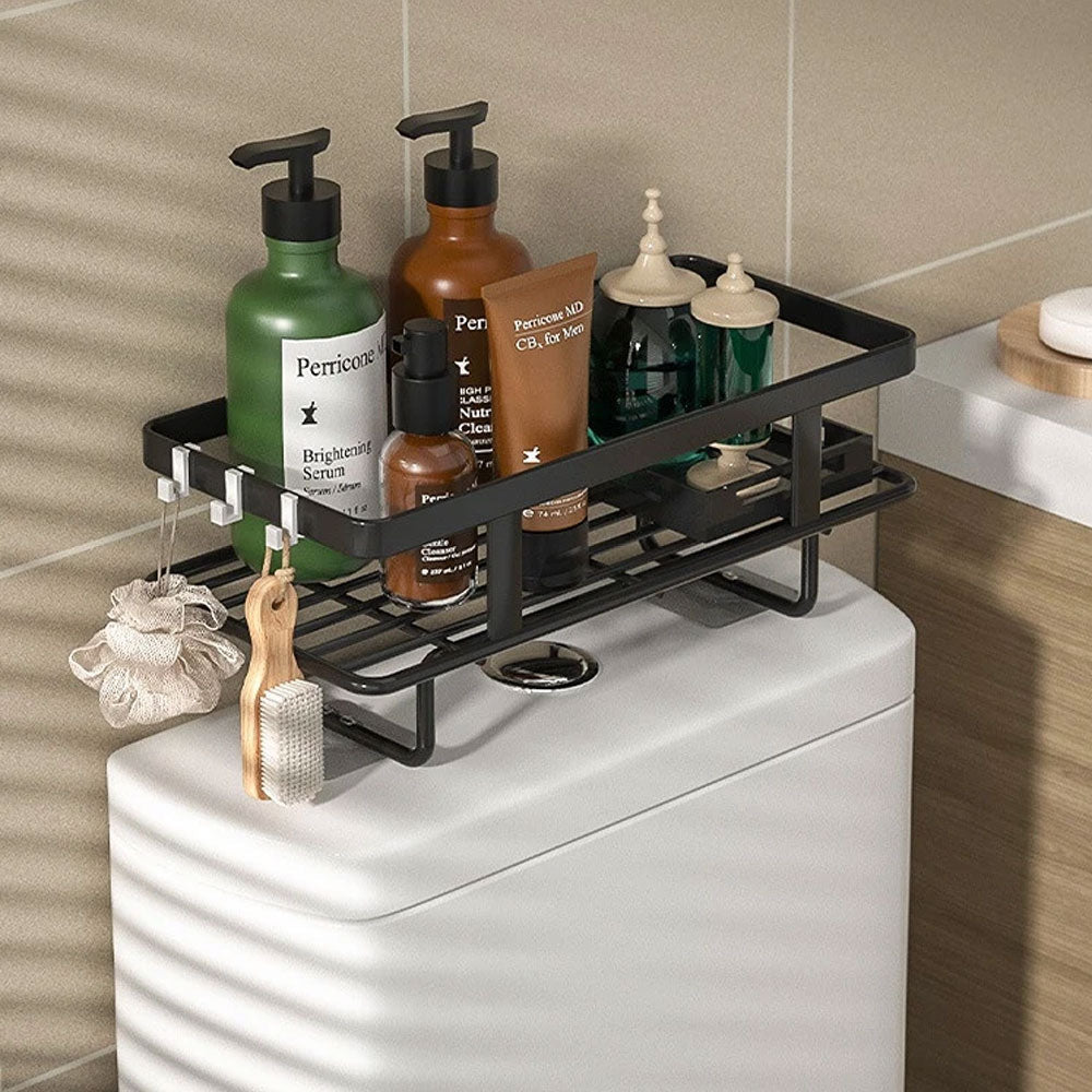 Space Saving Above Toilet Storage Rack