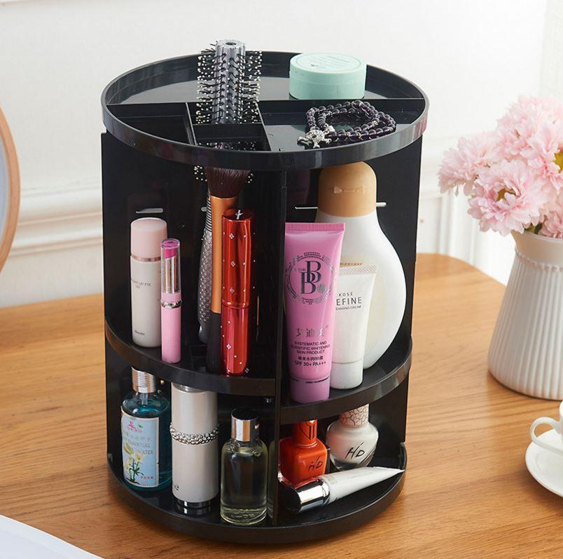 Rotating Desk Storage Organizer - Luxicro