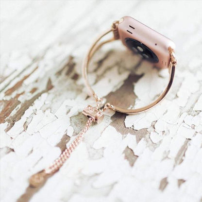 Fashionable Leather Smart Watch Strap