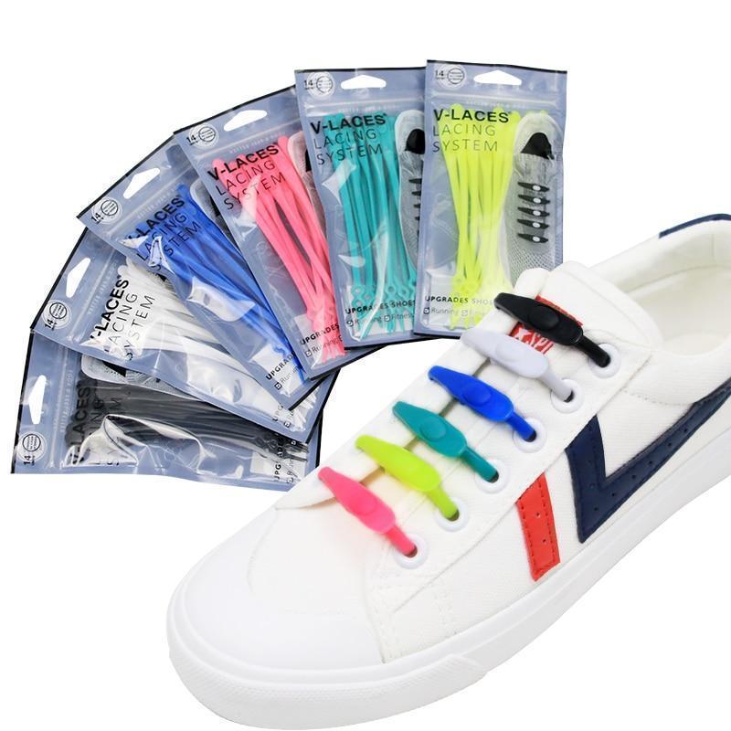 Stretchy Shoe Lace Set (14 Pack)