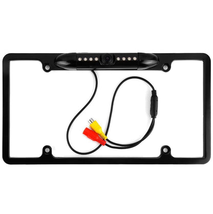 HD Car Plate Frame Rear View Camera - Luxicro