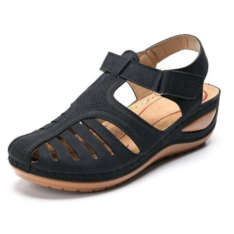 Comfortable Arch Support Wide Fit Sandals - Luxicro