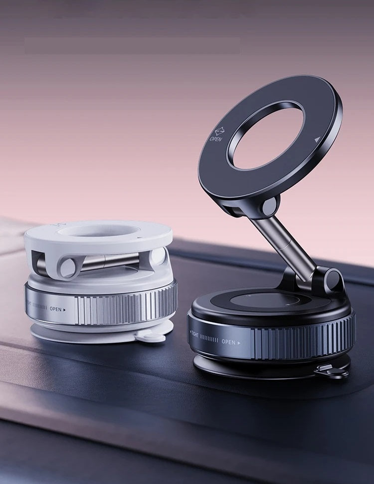 Universal Car Phone Mount with Strong Magnetic Grip - Luxicro
