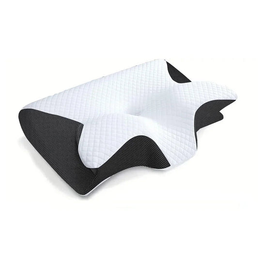Contoured Neck Pillow For Back Support And Relief - Luxicro