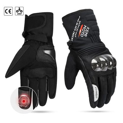 Durable Insulated Motorcycle Gloves for Winter Riding