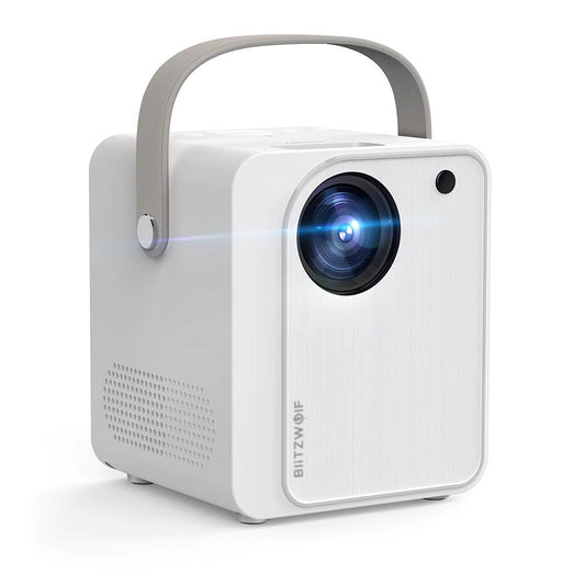 Compact Wireless Outdoor Movie Projector with Built-in Speaker - Luxicro