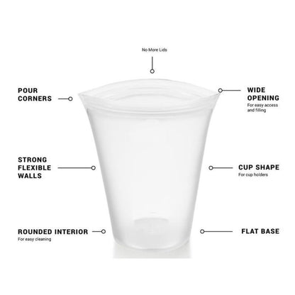 Durable BPA Free Food Storage Bags